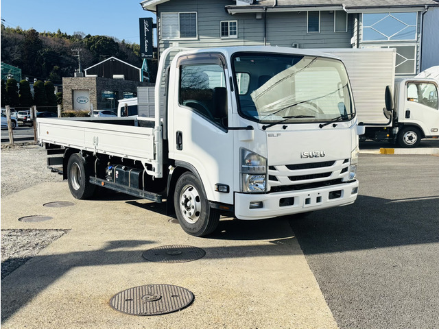 エルフ  ワイドロング平ボディー 積載4600kg