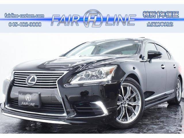 LS460 バージョンC Iパッケージ 4WD後期 黒革 サンルーフ 社外アルミホイル