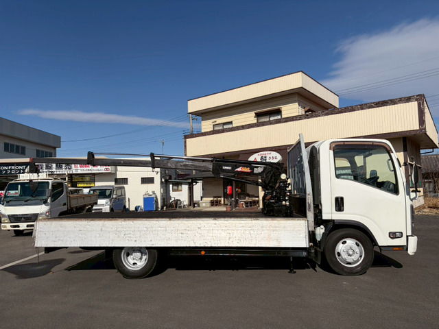 いすゞ エルフ クレーン アルミブロック簡易クレーン3トン積載 の中古