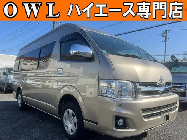 ハイエース 2.7 グランドキャビン 4WD 10人電動スライドドアイージークローザー