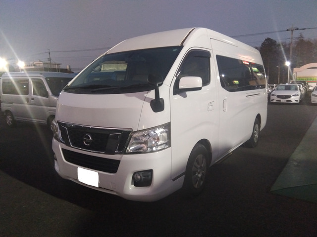 NV350キャラバンワゴン2.5 アンシャンテ 送迎タイプ GX10人乗り 左オートスライドドア