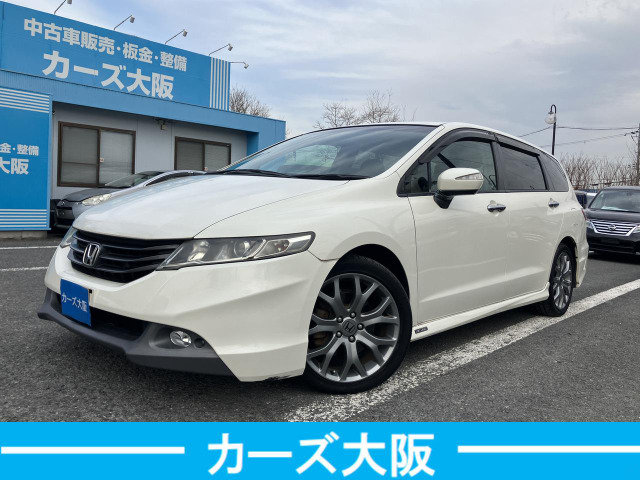 オデッセイ2.4 アブソルートA 電格不良 ナビ 後カメラ TV