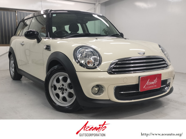 ミニクラブマンクーパー禁煙車 社外ナビ Bluetooth