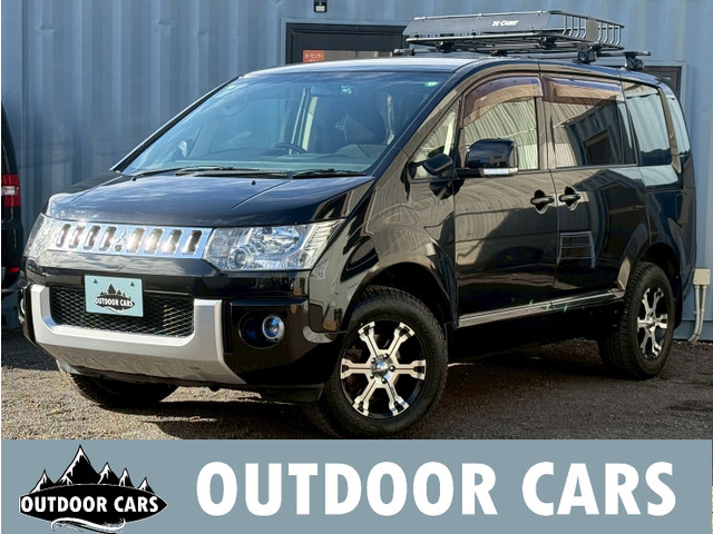 デリカD:52.4 G ナビパッケージ 4WDHDD パワスラ MKW ルーフラック