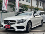 Cクラス  スポーツ 黒革 黒幌 アダプティプクルーズコントロール レーンキープ