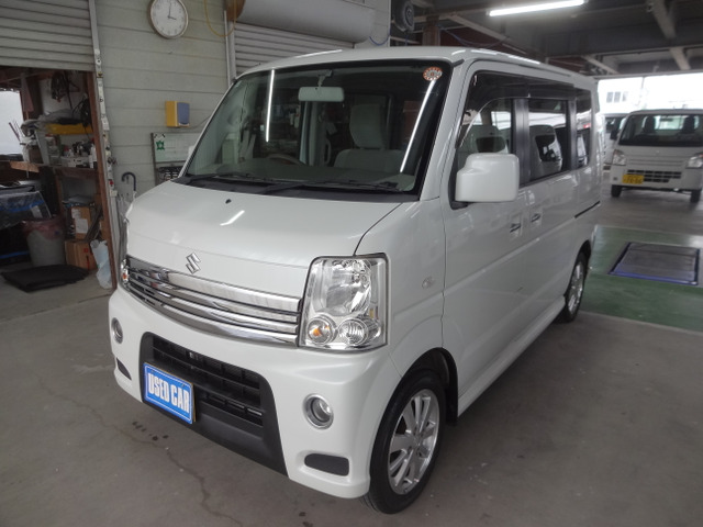 エブリイワゴン PZターボ ワンオーナー・車検9年3月・B/Tナビ