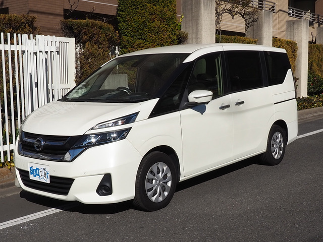 セレナ2.0 S左オートスライドドア 純正SDナビ