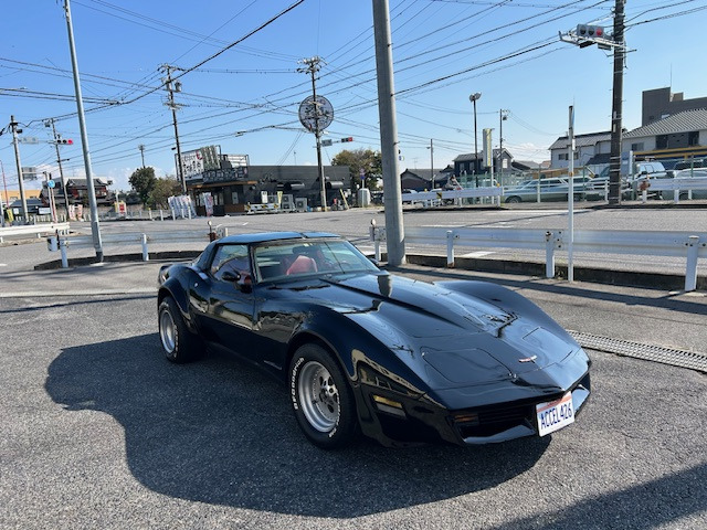 コルベット全塗装済・内装張替・1981年・買取車