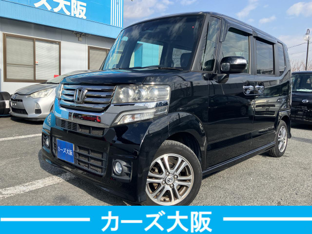 N-BOXカスタムG SSパッケージA プッシュスタート パワスラ ナビ