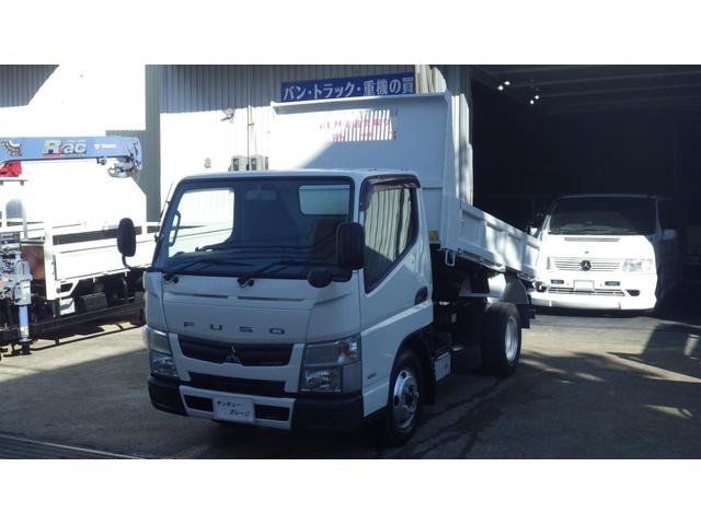 キャンター3.0 強化ダンプ 全低床 ディーゼル乗出し199.8万円/3tダンプ/5速