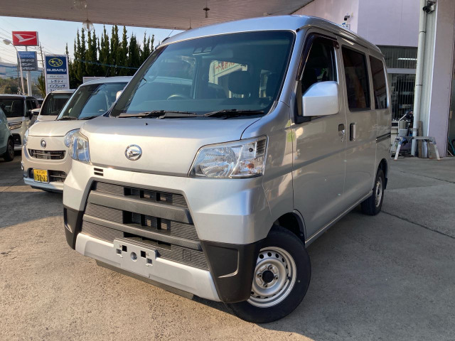 ハイゼットカーゴクルーズ SAIII ハイルーフ2年車検込 衝突軽減ブレーキ ハイルーフ