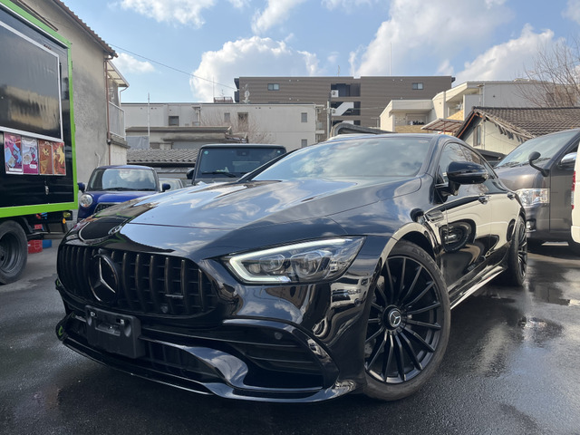 AMG GT 4ドアクーペ43 4マチックプラス AMG ライドコントロール プラスパッケージ 4WDワンオーナー ローダウン 低ダストパッド