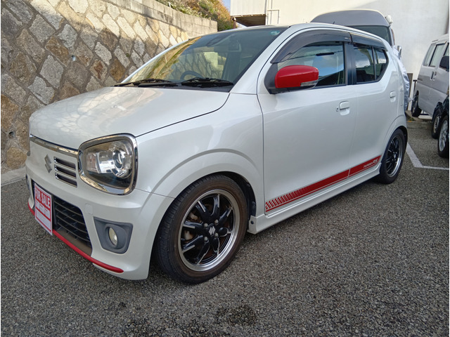 アルトターボRSテイン車高調・フルセグナビ・バックカメラ