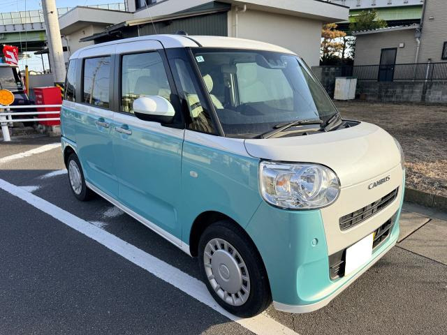 ムーヴキャンバスストライプス X両側パワスラ/ナビTV/BTバックカメラ