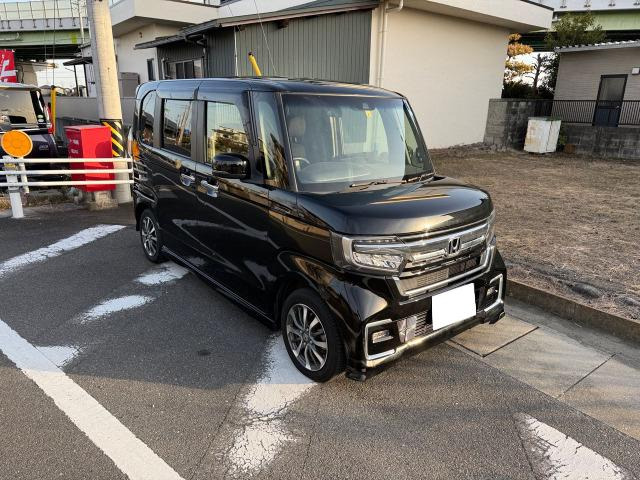 N-BOXカスタムLTV/ナビ/ETC/バックカメラ