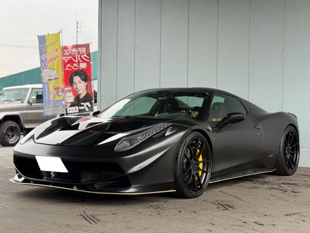 フェラーリ 458スパイダー F1 DCT の中古車詳細 (18,039km, ブラック