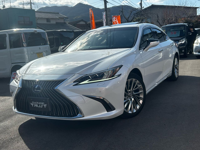 レクサス ES 300h 3眼LEDライト 黒革シート 衝突軽減 の中古車詳細