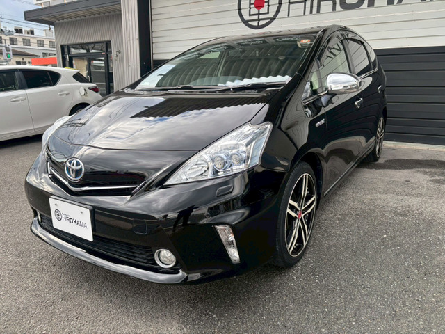 プリウスα 1.8 S サイバーナビBTフルセグETCスマキ