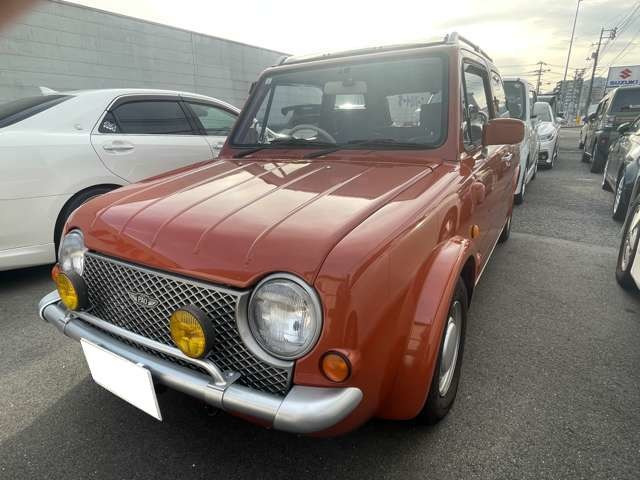 日産 パオ 1.0 キャンバストップ キャンバストップテラコッタ の中古車