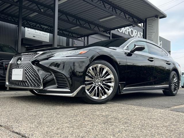 LS500 バージョンLモデリスタエアロ(F・S・R)新車取説