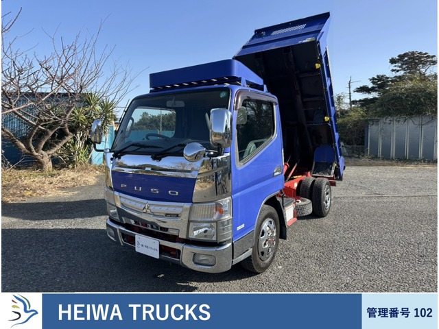 キャンター3.0 全低床 ディーゼルダンプ 3トン4ナンバー ルーフキャリア