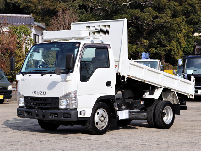 いすゞ エルフ 2t ダンプ 全低床 支柱無 の中古車詳細 (80,726km