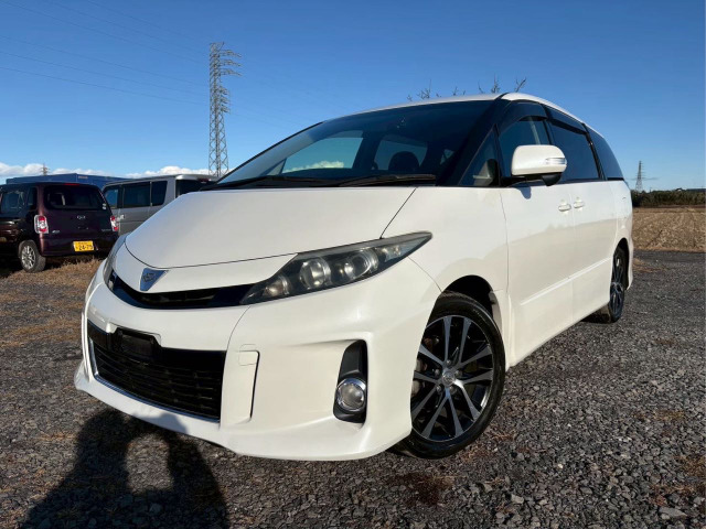 エスティマ2.4 アエラス両側パワースライドドア ETC