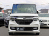 N-BOXカスタム G L ホンダセンシング 車検整備付 8.1Mキロ ナビ フルセグ