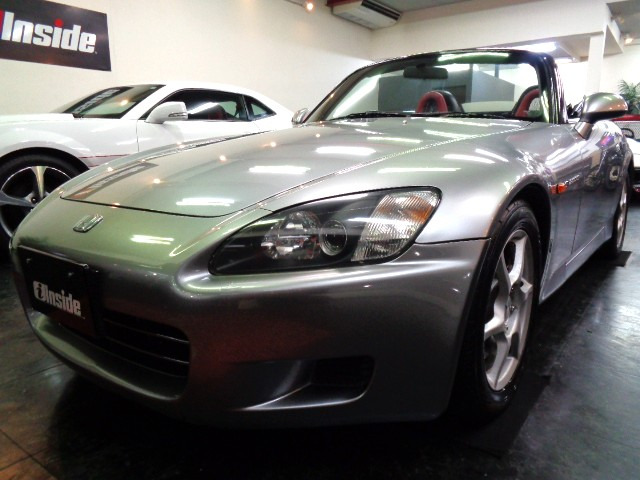 S2000ブラックTOPレッドレザーシート