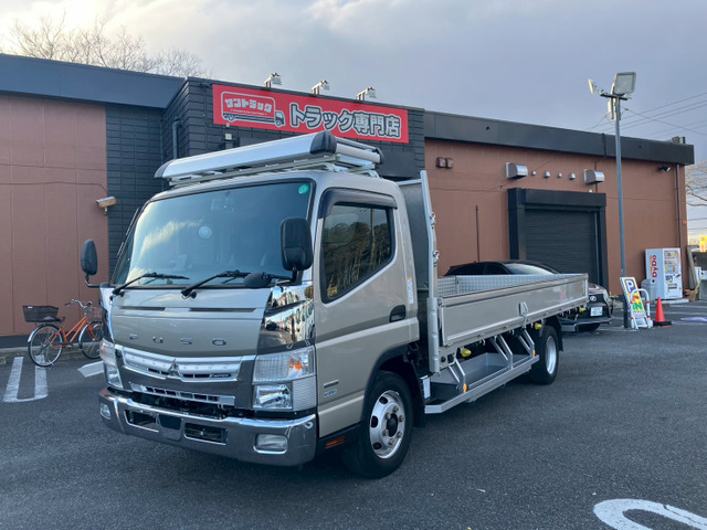 キャンター  3t積・平ボディ・ロング・ワイド・全低床