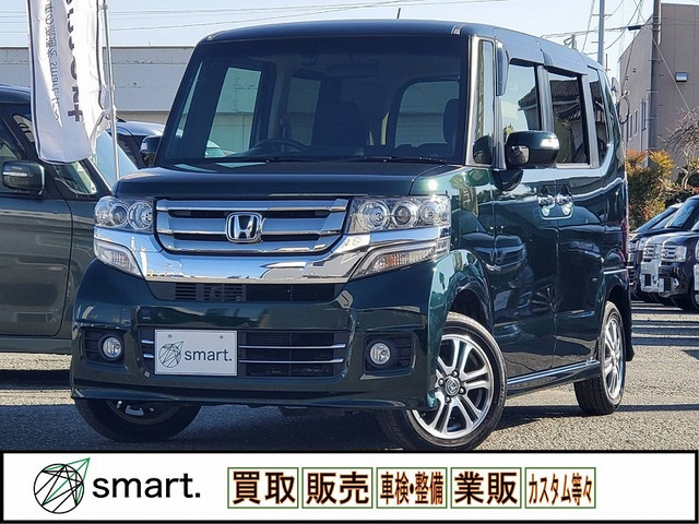 N-BOXカスタム G Lパッケージ 後期/ナビ/Bカメラ/電スラ/ETC