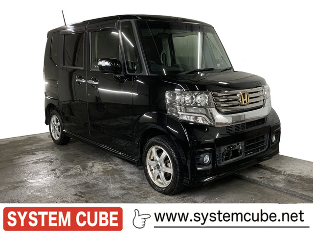 N-BOXカスタムG ターボ パッケージ 4WDPスタート 両側パワスラ Bカメラ