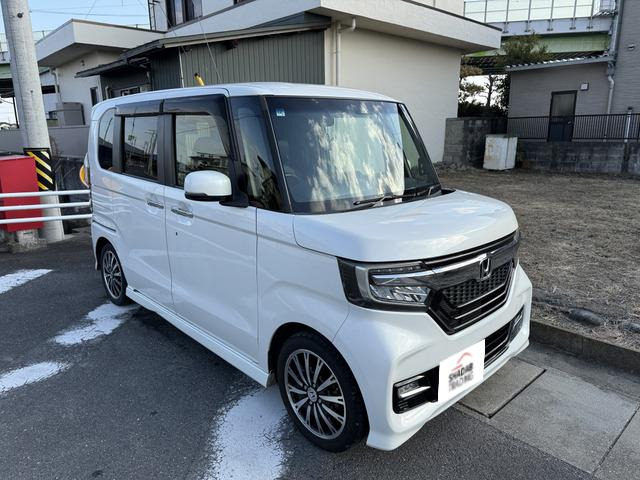 N-BOXカスタムG EX ターボ ホンダセンシングTVナビ/ターボ/Bカメラ/パワスラ