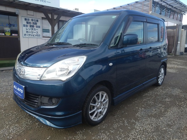 ソリオ1.2 X バックモニター付CDプレーヤーX バックモニター付CDプレーヤー装着車 ワンオーナー フルエアロ