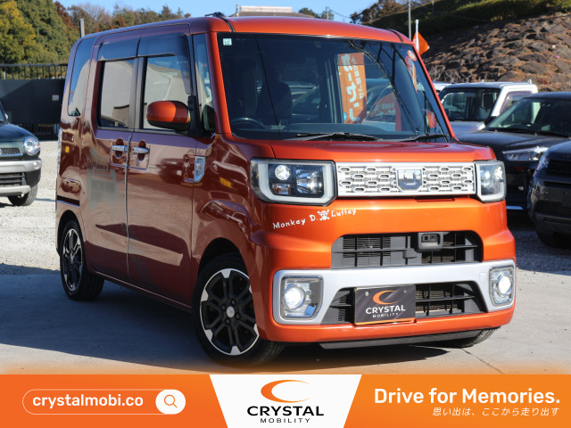 ウェイク G SA 後席モニター 両側パワスラ スマアシ