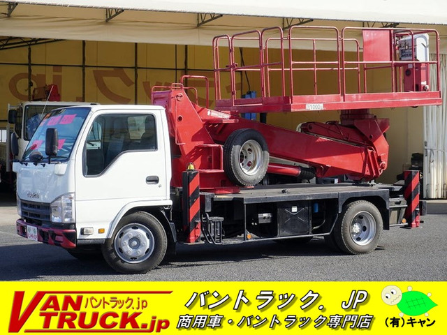 エルフ 高所作業車 タダノ製 スーパーデッキ 地上高12m