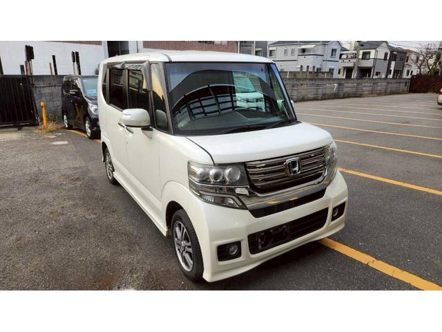 N-BOX+カスタムG 車いす仕様車 4WD総額33万/左側パワスラ/車椅子収納装置