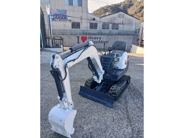 コベルコ 油圧ショベル かわいいホワイトカラー