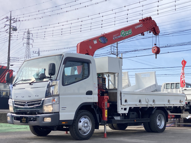 キャンター3.0 ワイド ロング 高床 ディーゼルワイド・RC6段クレーン4本足・カスタム