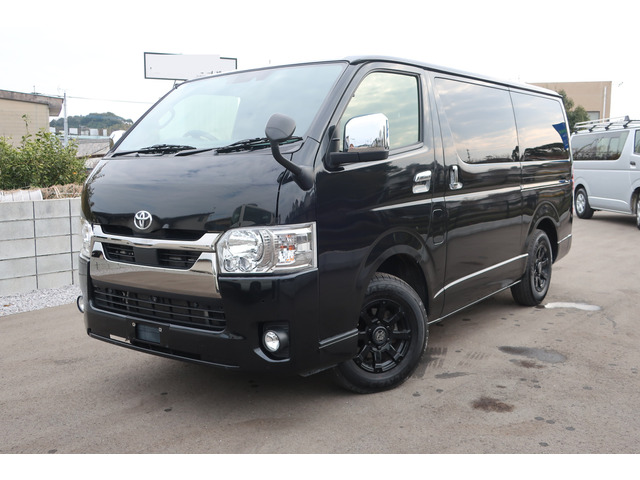 ハイエースバン2.8 スーパーGL ダークプライムII ロング ディーゼル 4WD衝突軽減 両側電動スライド 保証24ヵ月