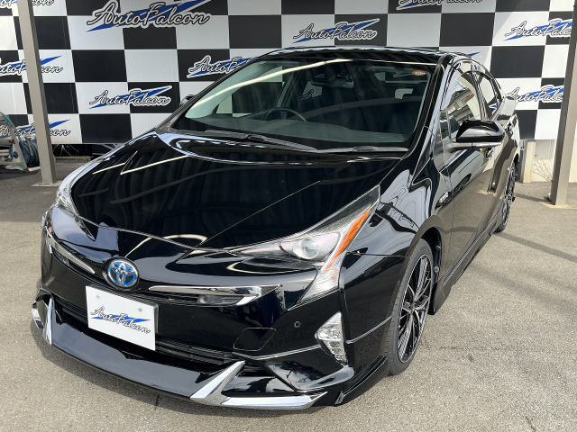 プリウス 1.8 S セーフティ プラス 新品アルミ 新品タイヤ フルエアロ（DAA-ZVW50）