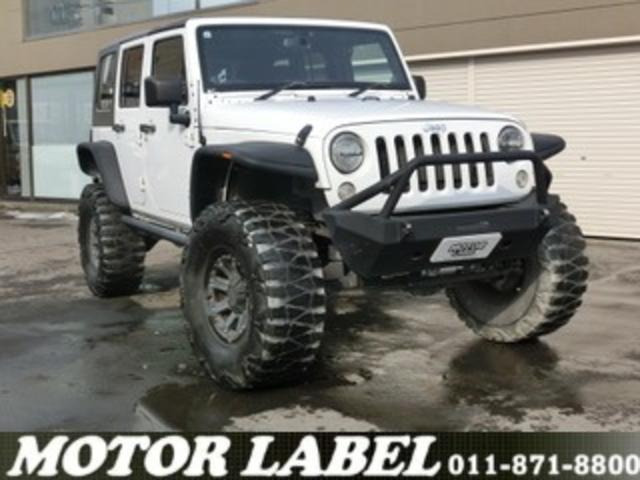 ラングラーリフトUP・電動ステップ・社外バンパー