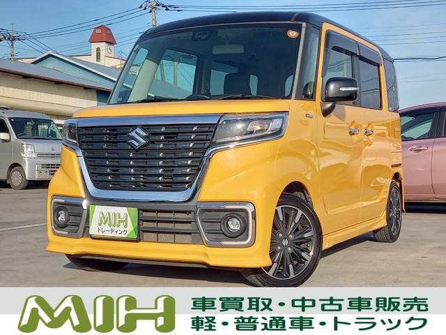 スペーシアカスタム ハイブリッド(HYBRID)  XS ナビ TV バックカメラ シートヒーター