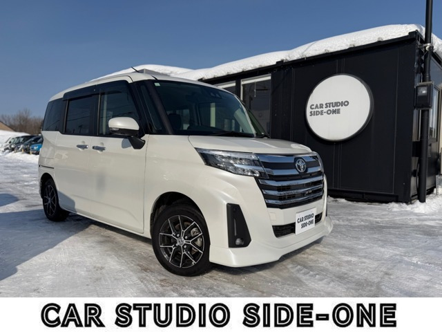 ルーミー1.0 カスタム G 4WD本州仕入 純正フルセグナビ ETC2.0