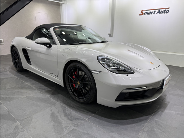 718ボクスターGTS 4.0 PDKワンオーナー 走行840km 黒幌 禁煙