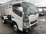 2990cc 2t 2トン アームロール フックロール 脱着装置付きコンテナ車メッキパーツ ステンレスフェンダー 走行80000K パワーウインドウ 内外装仕上げ済み 極東 5速 5MT