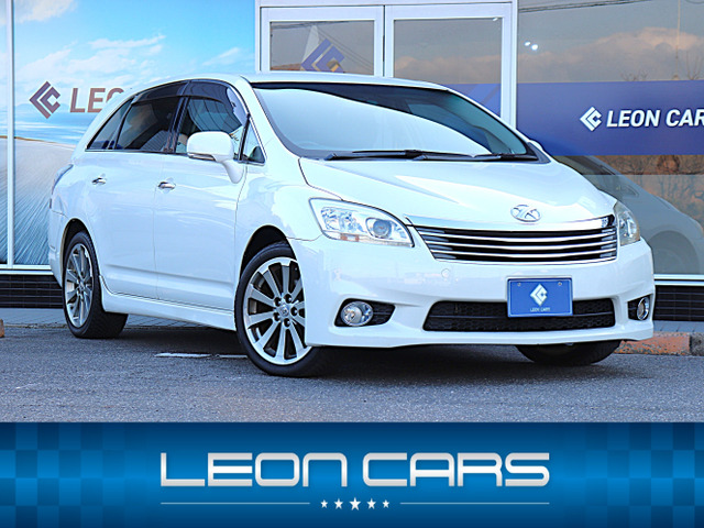 マークXジオ2.4 エアリアル後席モニター社外ナビBカメラ地デジTV