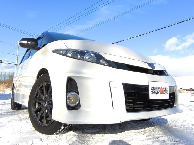 エスティマ 2.4 アエラス 4WD 両側パワスラドア フルセグ Bカメラ