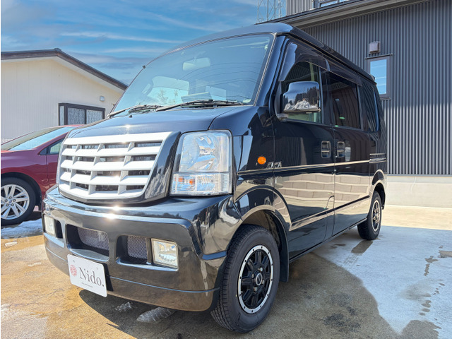 エブリイ ジョイン ターボ ハイルーフ ダムドバンパー ETC レザーシート