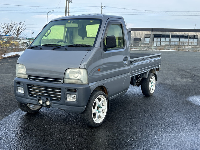 スズキ キャリイ ターボ 4WD 切替4WD 15アルミ ナビ の中古車詳細